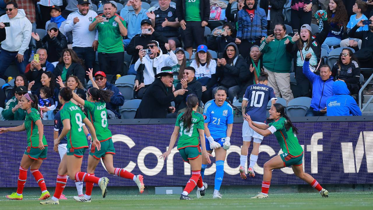 México vence a Paraguay; va a semifinales de la Copa Oro femenil