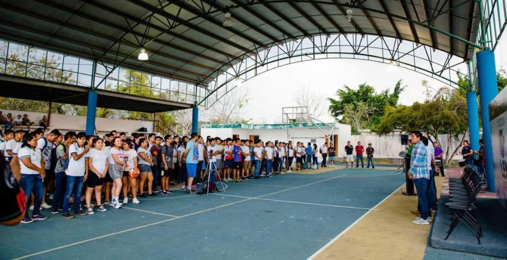 Inauguran Liga Deportiva Estudiantil Municipal en Felipe Carrillo Puerto