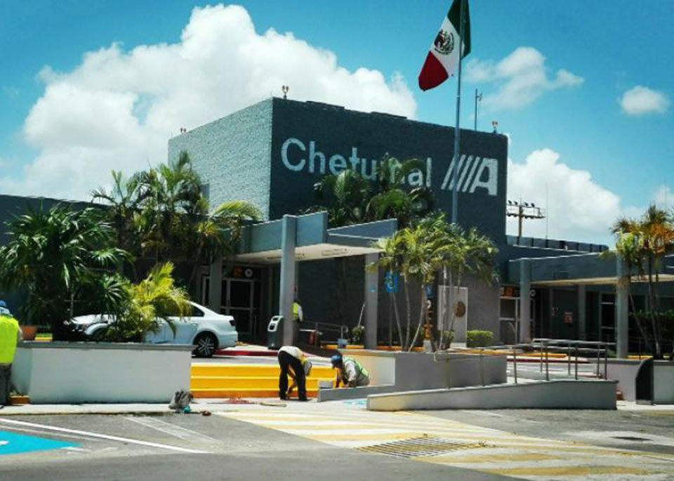 Terminal aérea de Chetumal reporta crecimiento sólido