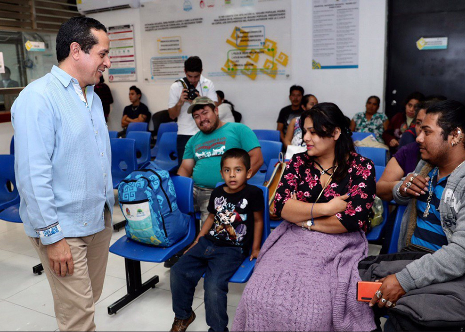  Se beneficia a vecinos de Othón P. Blanco, Bacalar, Felipe Carrillo Puerto y José María Morelos.