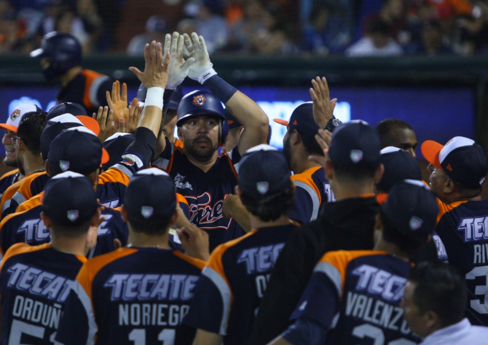 La artillería de los Tigres de Quintana Roo reaccionó y con racimos de tres, cinco y dos carreras, se impusiera 10-2 a los Bravos de León al iniciar serie en el parque de pelota Beto Ávila de Cancún.