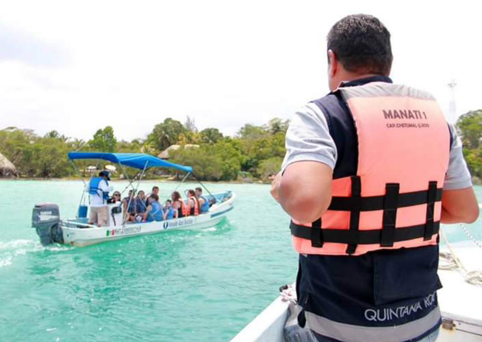 En el sur de Quintana Roo, se recorren los balnearios de la ribera del Río Hondo