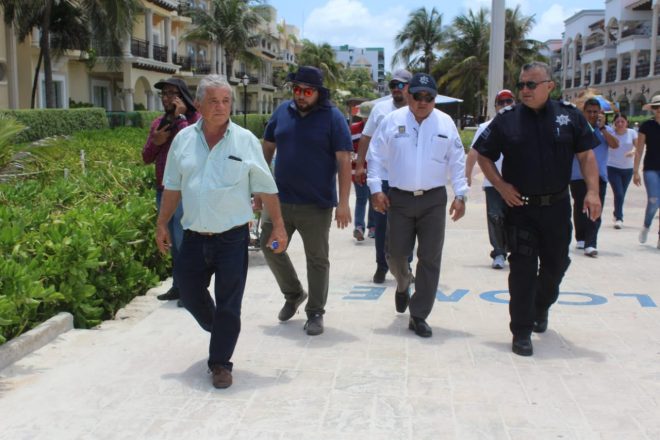 Verifican espacios para instalar más cámaras de seguridad en Playa del Carmen