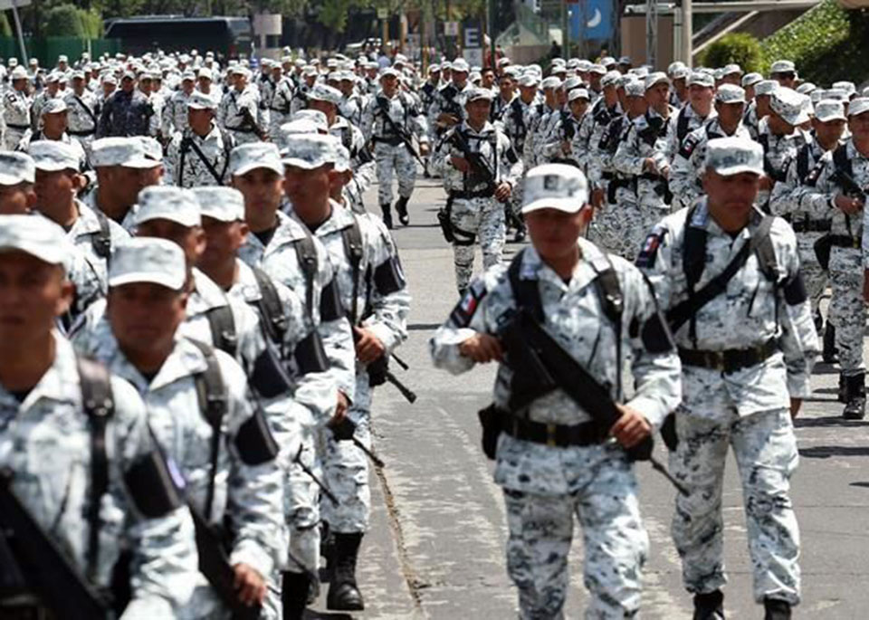 Despliegan Guardia Nacional en nueve estados