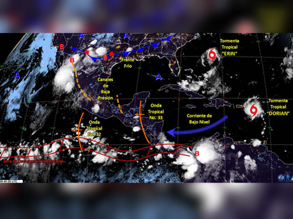 Se Forma En El Atlantico La Tormenta Tropical Erin