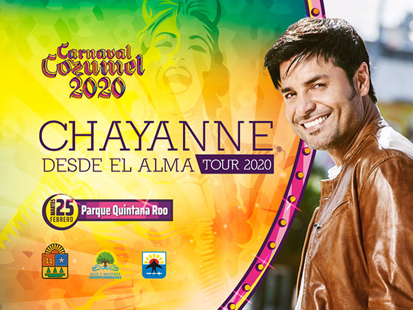 El boricua Chayanne encabeza programa artístico del Carnaval de Cozumel 2020