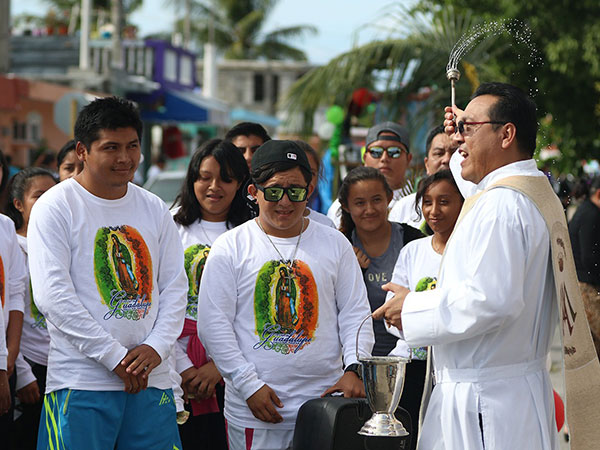 Celebran en Cozumel el aniversario de la aparición de la Virgen Morena