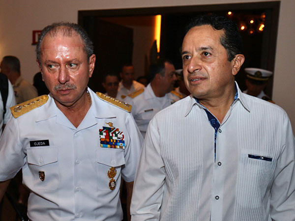 La SEMAR y Gobierno de Quintana Roo contra el sargazo