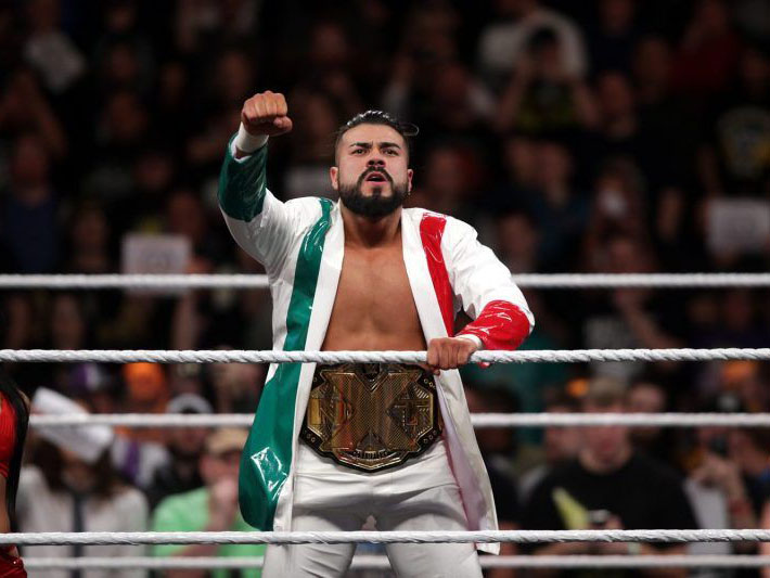 WWE "libera" al luchador mexicano Andrade, por falta de actividad