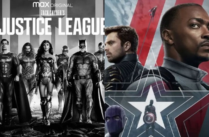 Marvel vs DC por el mejor estreno con ÔÇ£Justice LeagueÔÇØ y ÔÇ£The Falcon and the Winter SoldierÔÇØ