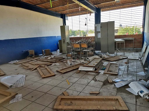 Vandalizadas y saqueadas, así están escuelas de Jalisco tras pandemia