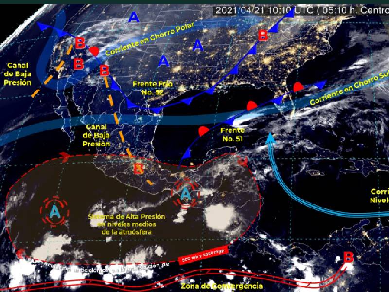 Clima de hoy 21 de abril en Quintana Roo