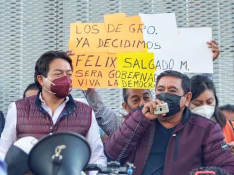 Mario Delgado defiende amenazas de Félix Salgado; justifica que así habla con su gente
