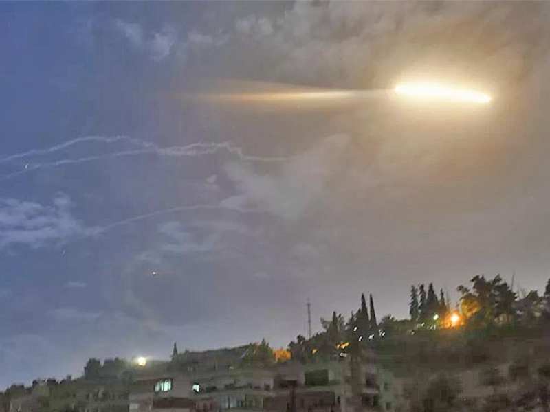 Israel bombardeó Siria tras el lanzamiento de un misil