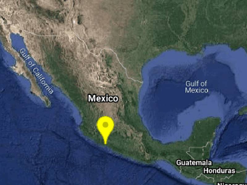Sismo de 5.1 se registra en Las Guacamayas, Michoacán