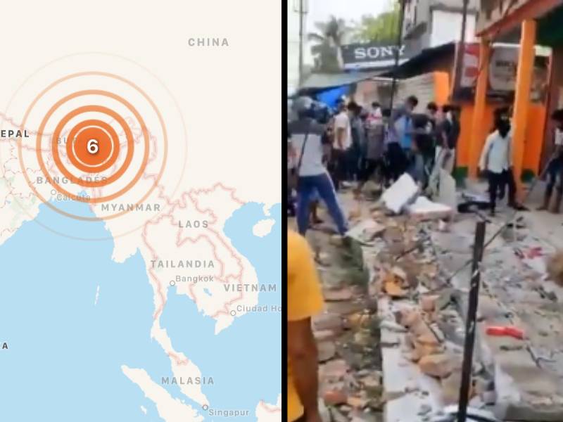 Terremoto de 6,4 sacude el norte de la India; el país sigue colapsado por Covid