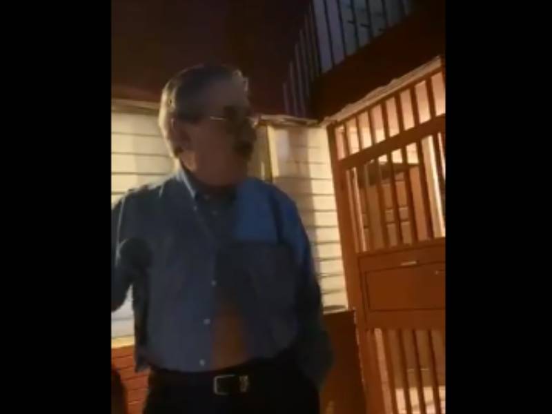 (Video) Exhiben a candidato a diputado federal PT cuando intenta huir después de chocar