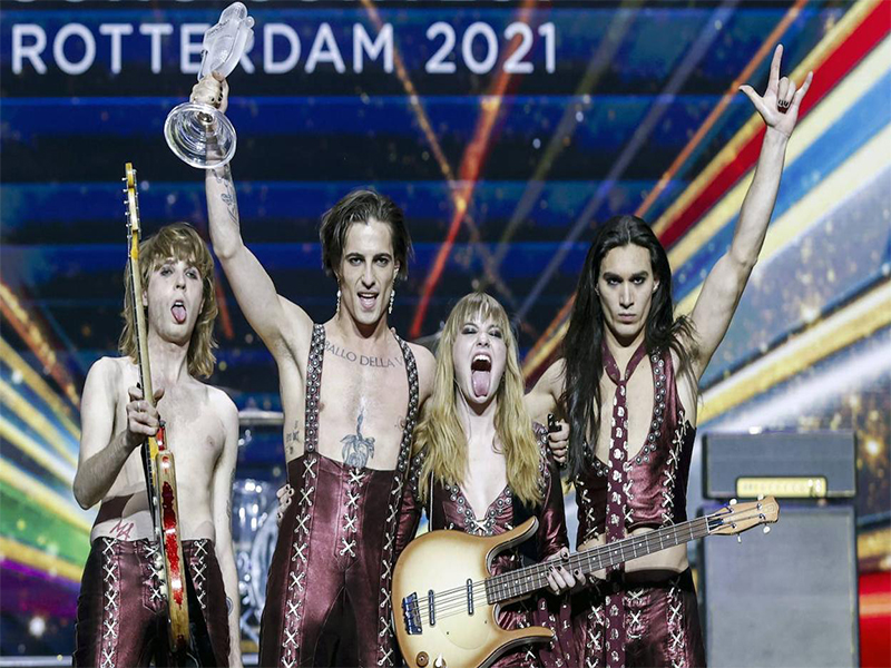 Italia gana el Festival de la Canción de Eurovisión con un grupo rockero