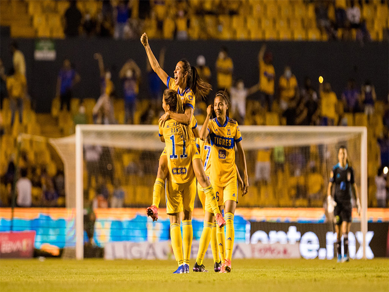 Tigres Femenil se mete a su sexta final tras eliminar a las Rayadas
