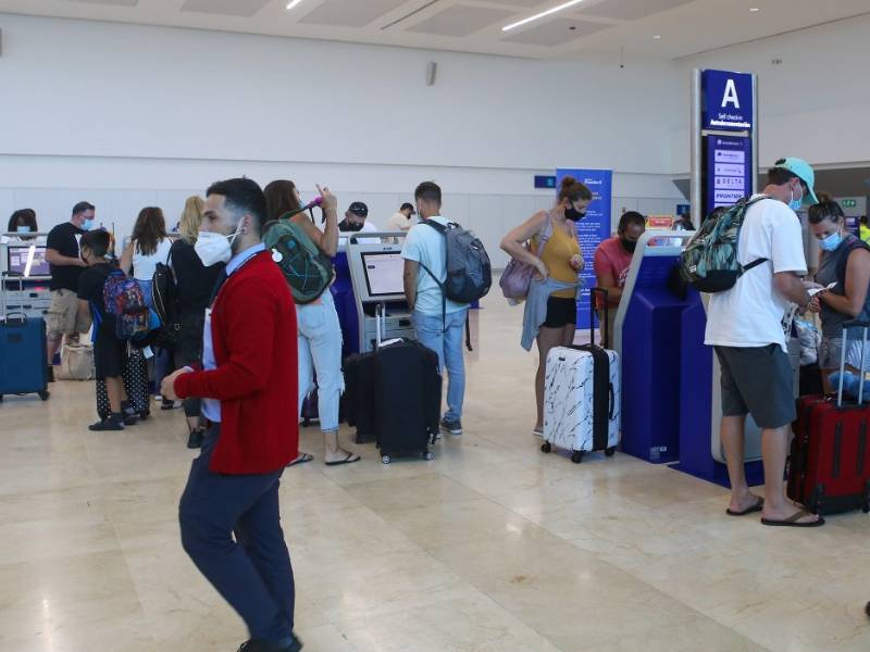 Aeropuerto de Cancún sin vuelos de Europa para este miércoles
