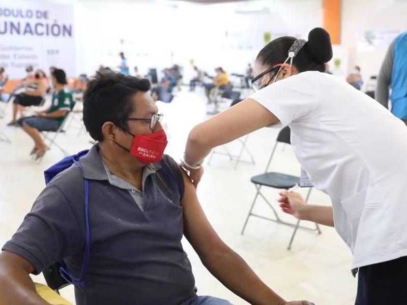 Comienza jornada de vacunación de 50 a 59 años en Yucatán