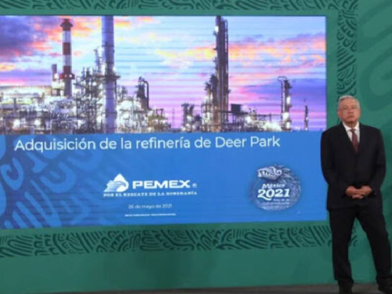 Compra de Deer Park, un avance en autosuficiencia energética AMLO