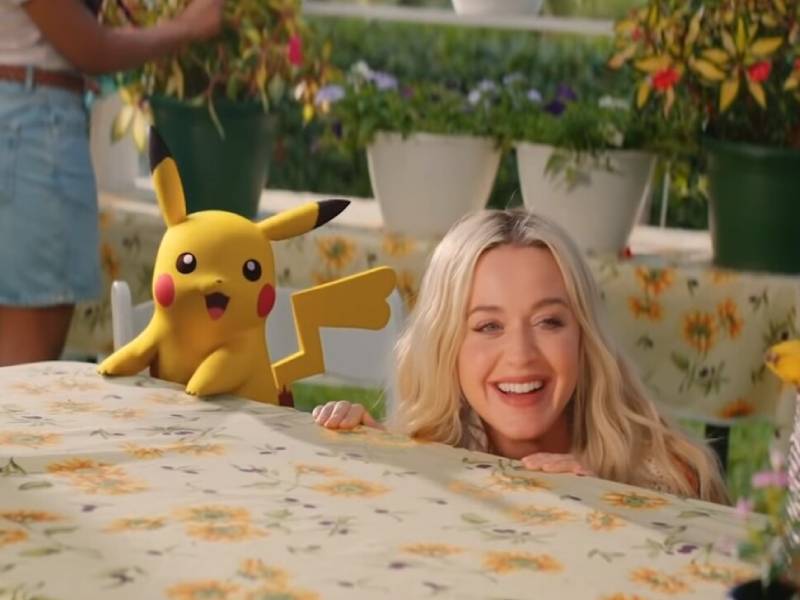 Katy Perry lanza "Electric" y lo celebra con el aniversario de Pikachu
