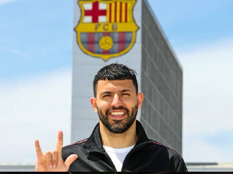 Kun Ag├╝ero ya es culé; se convierte en jugador oficial del Barcelona FC