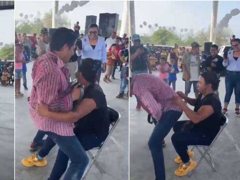 Candidato de San Luis Potosí hace baile erótico en campaña