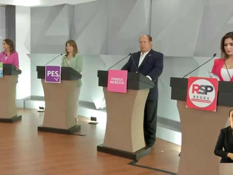 Candidatos de NL plantean propuestas de gobierno en primer debate
