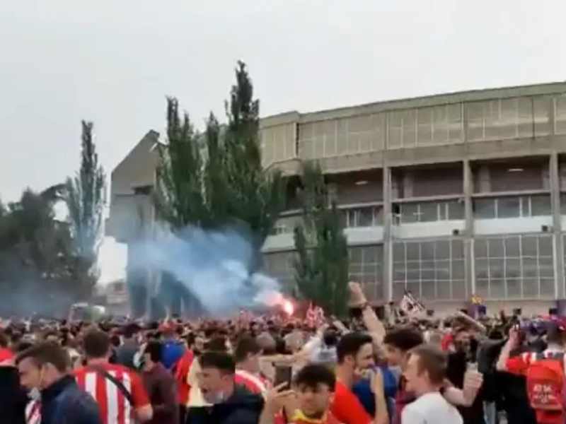 Festejo de hincas del Atlético deja enfrentamientos, un muerto y heridos