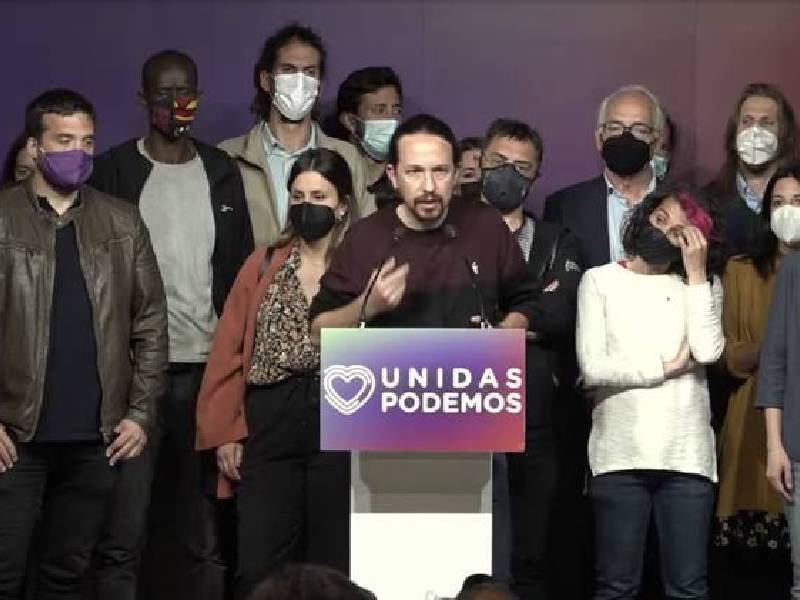 Pablo Iglesias se retira de la política tras perder las elecciones en Madrid