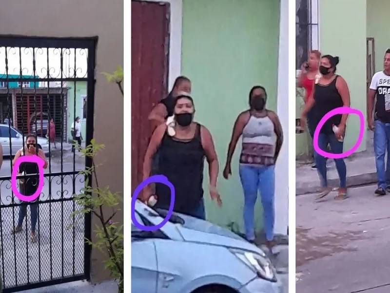 (VIDEO) Atacan con ácido a candidatos de Morena en Ciudad del Carmen