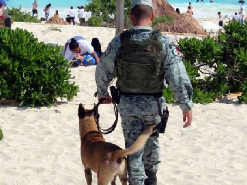 Vigilan las playas de la Zona Hotelera de Cancún