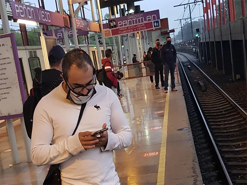 Línea A del metro reanuda servicio en todas sus estaciones tras lluvias