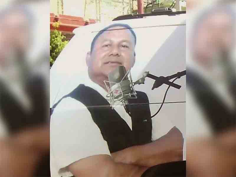 El periodista Gustavo Sánchez cabrera fue asesinado en Oaxaca
