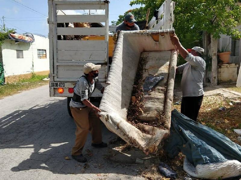 Conoce las fechas y los objetos que puede tirar en la descacharrización