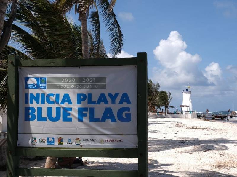 La Ventana al Mar, en Puerto Morelos, ratificada con el distintivo ÔÇ£Blue FlagÔÇØ
