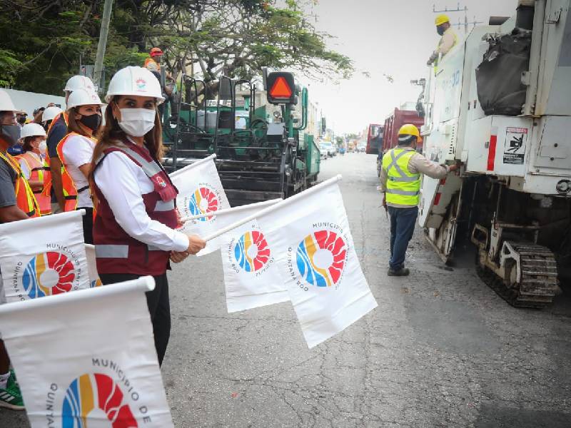 Mara da banderazo para más obras públicas en Cancún