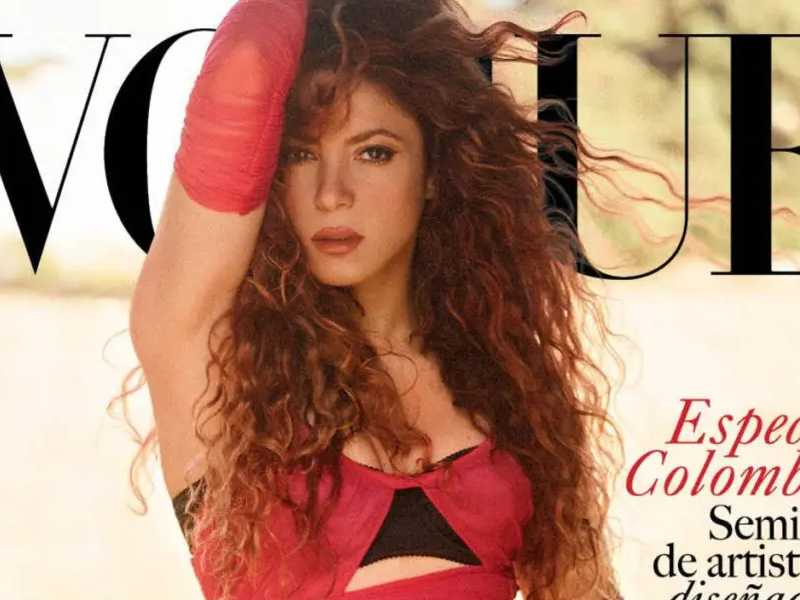 Shakira protagoniza su primera portada en Vogue