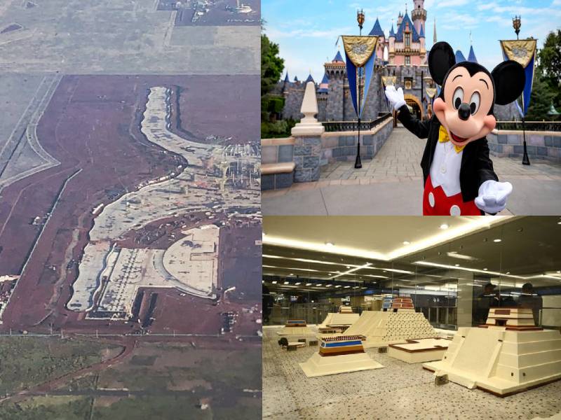Proponen a AMLO construir un ''Disneylandia-Tenochtitlán'' en Texcoco; esto dice