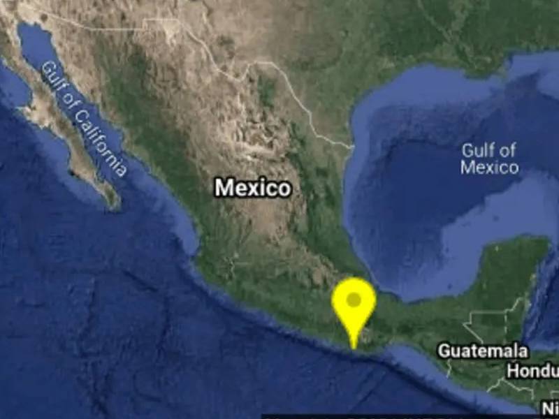 Sismología Nacional reporta sismo de 4.2 con epicentro en Oaxaca