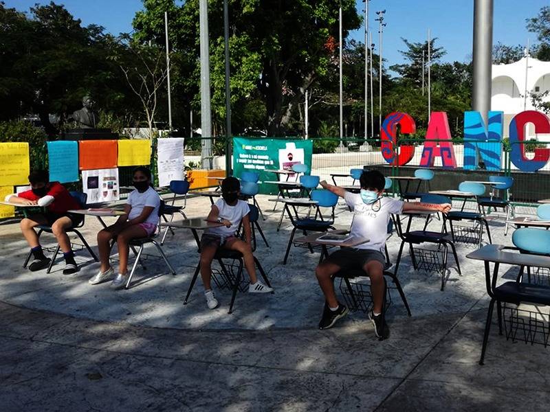 Escuelas privadas piden el regreso a clases presenciales en Quintana Roo