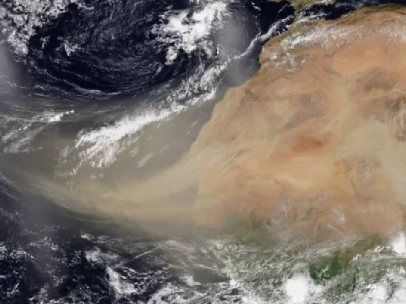 Llega el Polvo del Sahara a la península; se verán atardeceres más rojizos