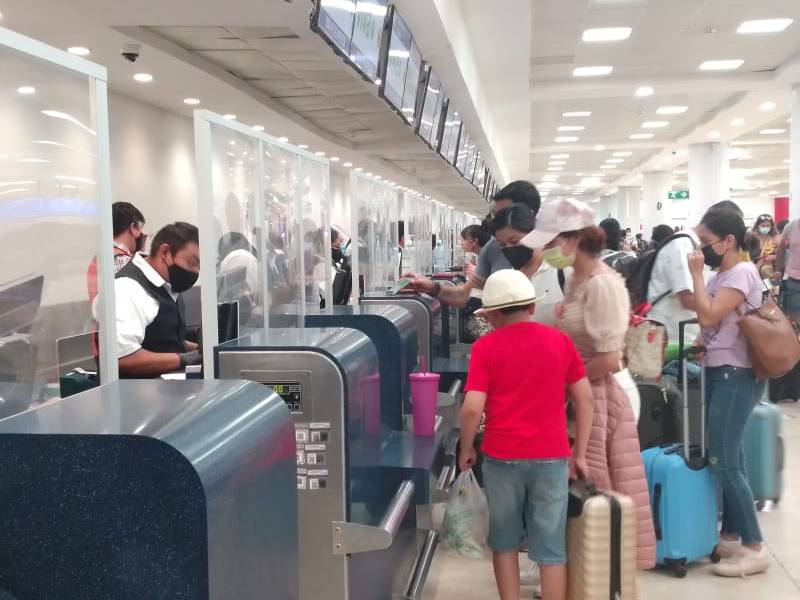 Mitad de semana y el Aeropuerto de Cancún reporta 441 operaciones