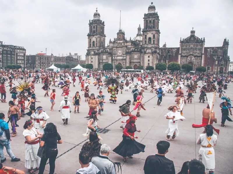 Con cultura, conmemoración de la caída de Tenochtitlán