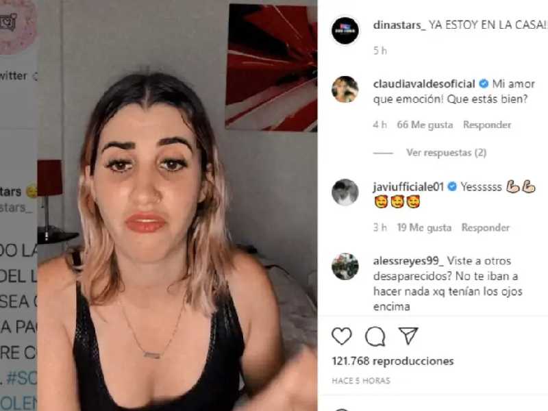 Liberan a Youtuber cubana, Dina Stars luego de ser detenida transmitiendo