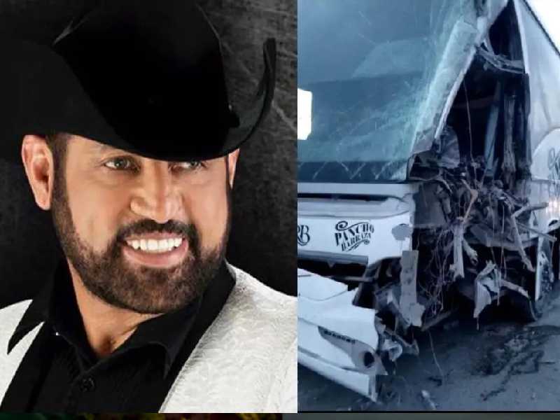 Pancho Barraza sufre accidente carretero en el autobús en que viajaba