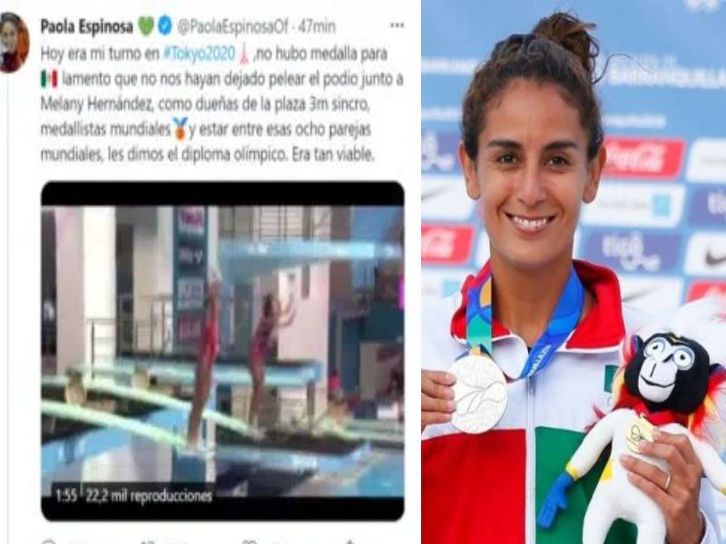 Paola Espinosa elimina el polémico tuit y manda mensaje de apoyo
