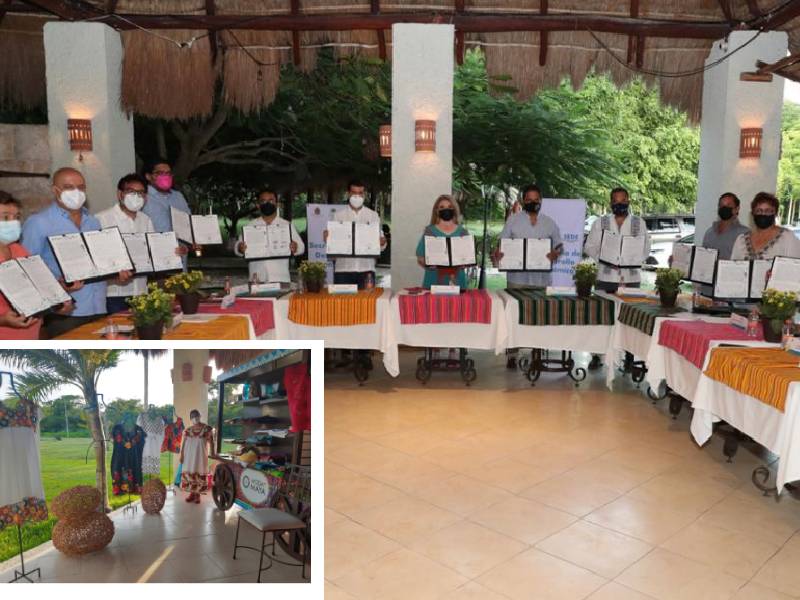 Histórica alianza para el impulso de productos ÔÇ£Hecho en Quintana RooÔÇØ y artesanías